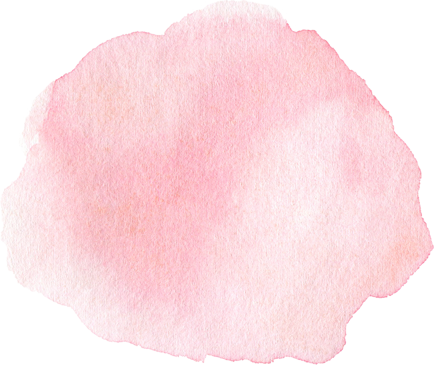 Pink Watercolor Stain